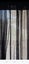 REF280 NEW BLACK LINEN SHEER DRAPES Carousel 1