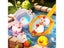 Baby Cute Animals Bath Toy LED Light Up Toys Swimming Water Soft Rubber Float Carousel 3