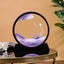 7 inches Moving Sand Art Purple Carousel 1