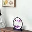 7 inches Moving Sand Art Purple Carousel 2