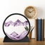 7 inches Moving Sand Art Purple Carousel 5