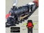 Simulation Train Remote Control Retro Steam Electric Stepless Speed Control Carousel 7