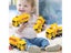 4 Pack Pull Back Cars Friction Powered Toy Vehicles Construction Set - Dump Carousel 4