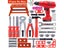 Simulated Children Toy Tool Kits Repair Tool Set Electric Drill Screwdriver Carousel 1