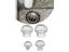 50-160mm Strainer Garden Landscaping Floor Drain Gutter Guard Roof Guttering Carousel 3