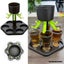 Brand New 6 Shot Glass Dispenser Bar Drink Game Party *Sale NOW* Carousel 7
