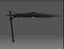 Alabaster 3m Square Cantilever Umbrella Carousel 5