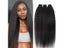 Kinky Straight Tape In Human Hair Extensions Yaki Tape Ins Cuticle Remy Natural Carousel 1