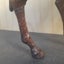 Elegant leather horse Carousel 3