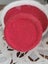 Genuine Vintage Flocked Santa 18cm #2 Carousel 5