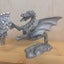 Pewter dragons mixed lot - including Spoontiques and J Guthrie Carousel 6
