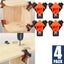 4Pcs Corner Clamp Fixture Jig Welding Vice Grip *Local Buy* Carousel 6