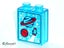 ®™DUPLO - Trans-Light Blue Brick Planets, Stars & Spaceship ~Retired April 2017~ Carousel 1