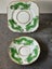 A Small Collection of English Made Chinese Dragon Plates with Gilded Rims. Carousel 7