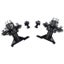 2x Superior Shipping Container Wheels 8 x 6.5 Lug Bolt-on Spindle Kit New 8000LB Carousel 6