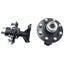 2x Superior Shipping Container Wheels 8 x 6.5 Lug Bolt-on Spindle Kit New 8000LB Carousel 7