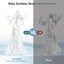 Silk PLA Filament 1.75mm 1KG for 3D Printer -White Carousel 9