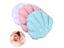 Soft Spa Neck Bath Pillow With Suction Cups Inflatable Terry Cloth Fan-shaped Carousel 3