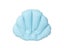 Soft Spa Neck Bath Pillow With Suction Cups Inflatable Terry Cloth Fan-shaped Carousel 7