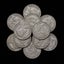 NZ SILVER SHILLINGS 1 OZ SILVER! $1 RESERVE! Carousel 1