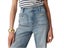 Loose Button Slightly Flared Jeans High Waisted Stretchy Tummy Control Sailor Carousel 6