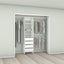 Tasman 500 4 drawer tower wardrobe Carousel 1