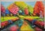 100% Handmade Oil Painting Carousel 1