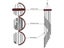 Miwayer 12 Tubes Wind Chimes For Outside Wind Bells 23 Inches Melody Windchimes Carousel 5
