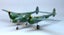Dumas #324 Plane Kit: 30" Lockheed P-38F/M Lightning - Rubber Powered Flying ... Carousel 1