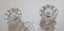 +++ STYLISH (2) GLASS CANDLE STICKS +++ Carousel 13