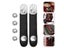 All Black Accordion Buckle Strap Child Adjustable Acordeones Para Adultos Steel Carousel 5