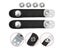 All Black Accordion Buckle Strap Child Adjustable Acordeones Para Adultos Steel Carousel 1