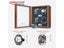FRUCASE Wooden Watch Winder For Automatic Watches 4 Rolex Box Jewelry Display Carousel 6