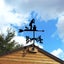 Garden Weather Vane Chimney Sweep Weathervane Measuring Tool Cleaner Black Wea Carousel 5
