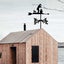 Garden Weather Vane Chimney Sweep Weathervane Measuring Tool Cleaner Black Wea Carousel 6