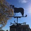 Garden Weathervane Metal Weathervane with Roof Mount Border Collie Weather Van Carousel 1