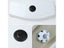 Toilet Button Pusher Toilet Round Push Button Double Flushing Button Rustproof Carousel 6