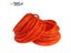 Orange Polyurethane Conveyor Belts Round PU Drive Belt Meltable Cord Dia Carousel 1