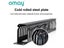 1U Cable Management Horizontal Mount 19 Inch Server Rack 12/24 Slot Metal Carousel 6