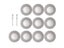 10pcs 16/30/40mm Diamond Saw Blade Mini Grinding Wheel Saw Cutting Disc Carousel 1