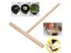 T Shape Wooden Crepe Maker Pancake Batter Spreader Stick Home Kitchen Tool DIY Carousel 4