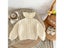 Autumn New Fashion Girl Baby Clothing Thick Needle V-Neck Coat Newborn Long Carousel 9