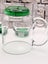 Retro Luminarc Green Glass Mugs x 4 Carousel 3