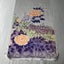 Vintage Japanese Silk Floral Print Fabric Piece Carousel 10