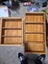 two wooden storage shelf $1!!!! Carousel 1
