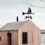 Weathercock - With Animal Silhouette Ornament Metal Weather Vane For Outdoor R Carousel 3
