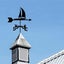 Weathercock - With Animal Silhouette Ornament Metal Weather Vane For Outdoor R Carousel 7