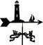 Weathercock Wind Direction Indicator Retro Stainless Steel wind vane Metal wea Carousel 1