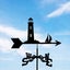 Weathercock Wind Direction Indicator Retro Stainless Steel wind vane Metal wea Carousel 7