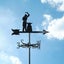 Weathercock Direction Indicator Metal wind vane Orchard Farm Weather Vane Blac Carousel 1